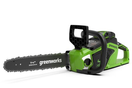 Цепная пила аккумуляторная GreenWorks  GD40CS15, 40V, 35 см, бесщеточная, без аккумулятора и зарядного устройства
